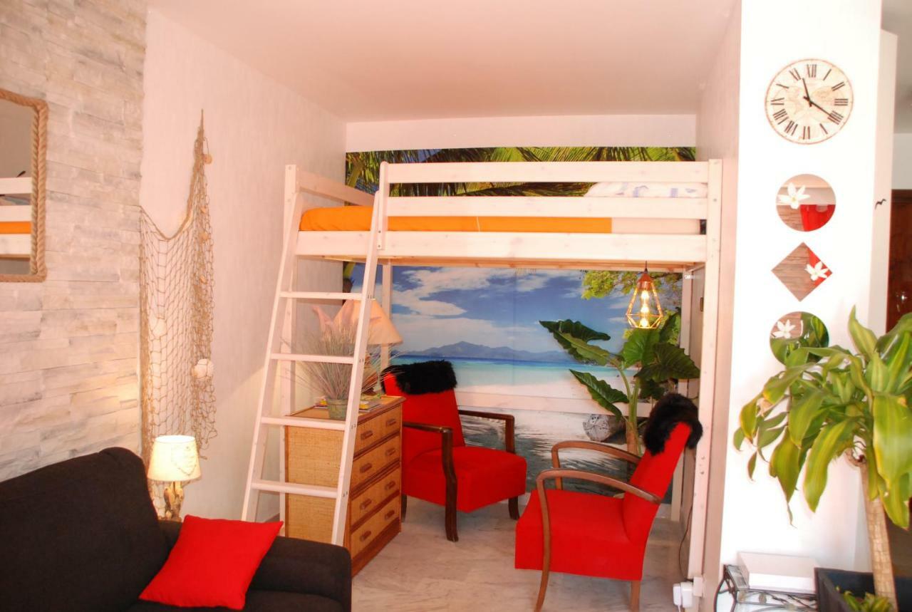 Studio - Juan Les Pins - Proximite Plages Antibes Exterior foto